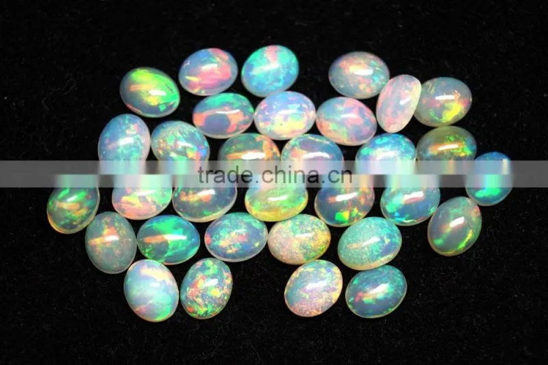 10x8mm Ethiopian opal cabochon oval