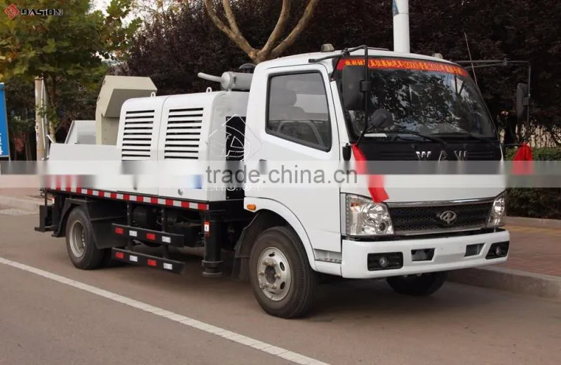 Widely used truck mounted concrete pump HBC50 for sale