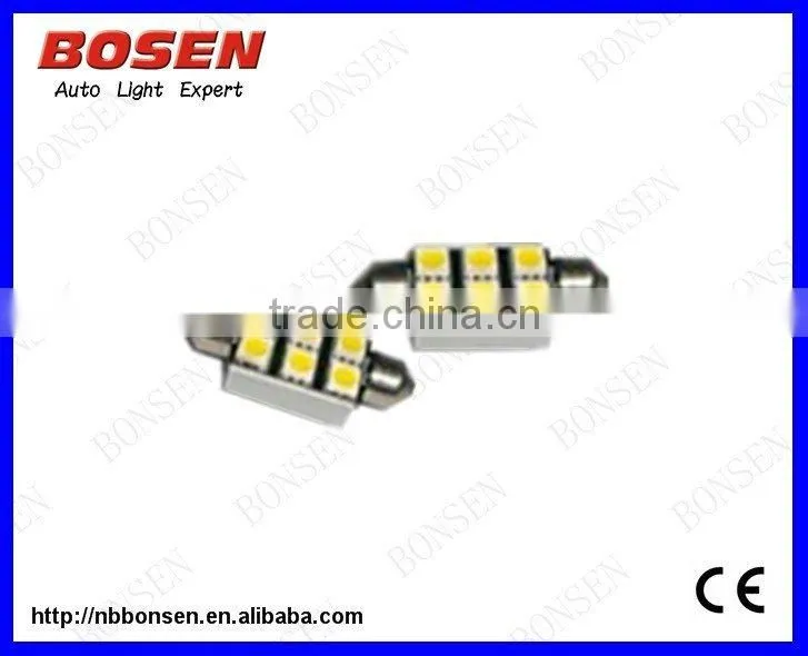 Festoon C5W Canbus auto interior bulbs 6smd car lamp