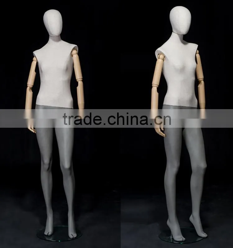 full body moveable female mannequin