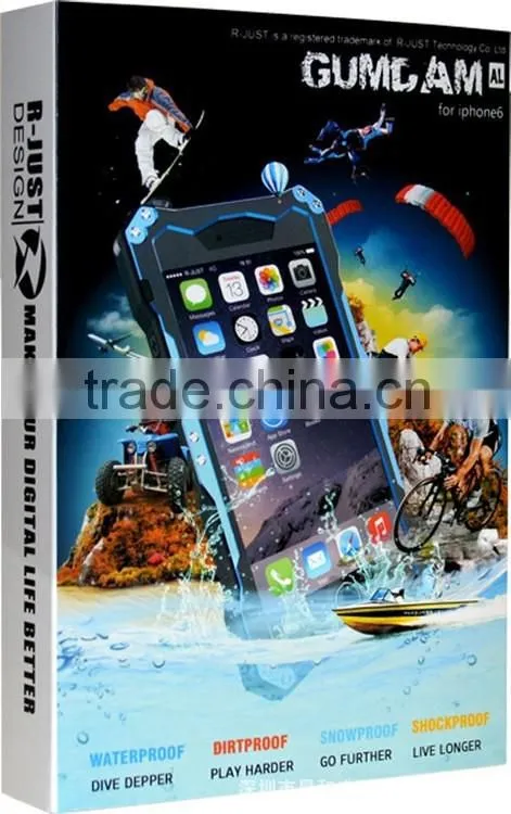 Alibaba Gold Supplier for iphone 6 r-just gundam case