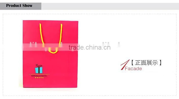 Custom printed cheap buy recyclable shopping paper bag