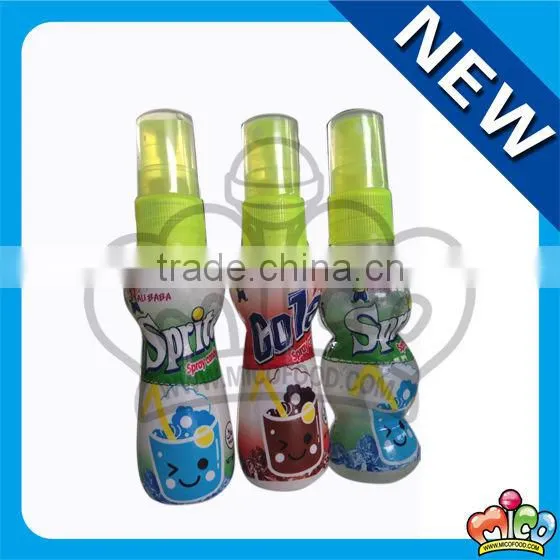 cola and sprite spray candy