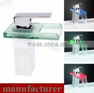 Light Changing Water Power LED Washbasin Faucet