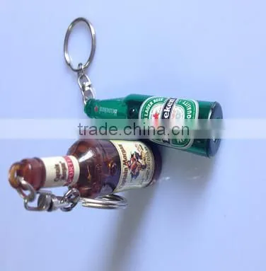 all shapes plastic Led customed design logo and projector your own logo keychainTorch Led Light Keyring to your friend