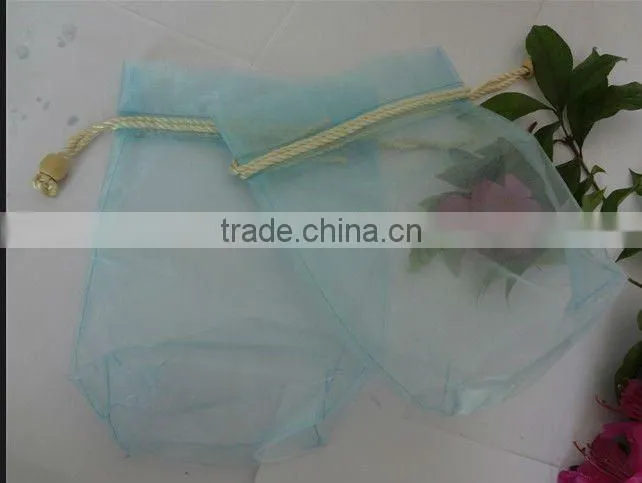 Drawstring organza bag