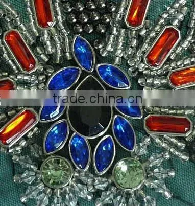 BLG-120620-2 new fashion rhinestone neckline collar