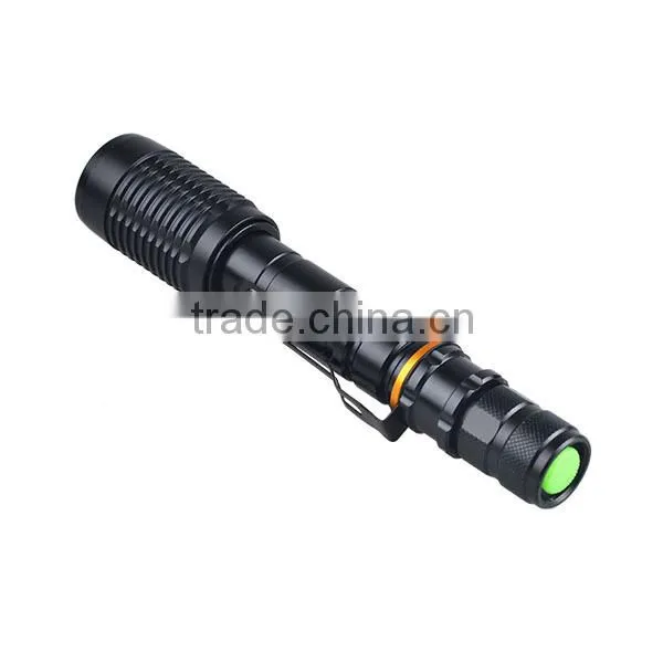 2000lm Aluminum XM-L Zoomable Long Range Tactical Torch