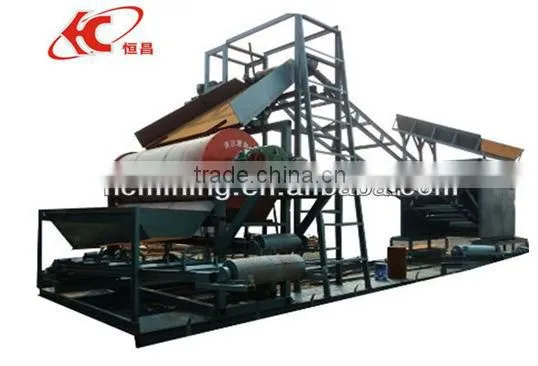 high quality drum magnetic separator with cross belt