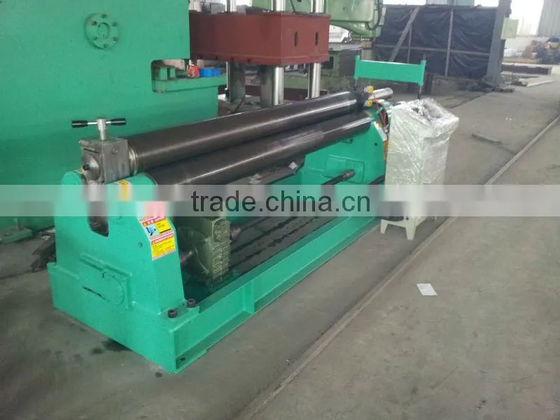W11 4x1500 aluminium sheet pyramid roller machine