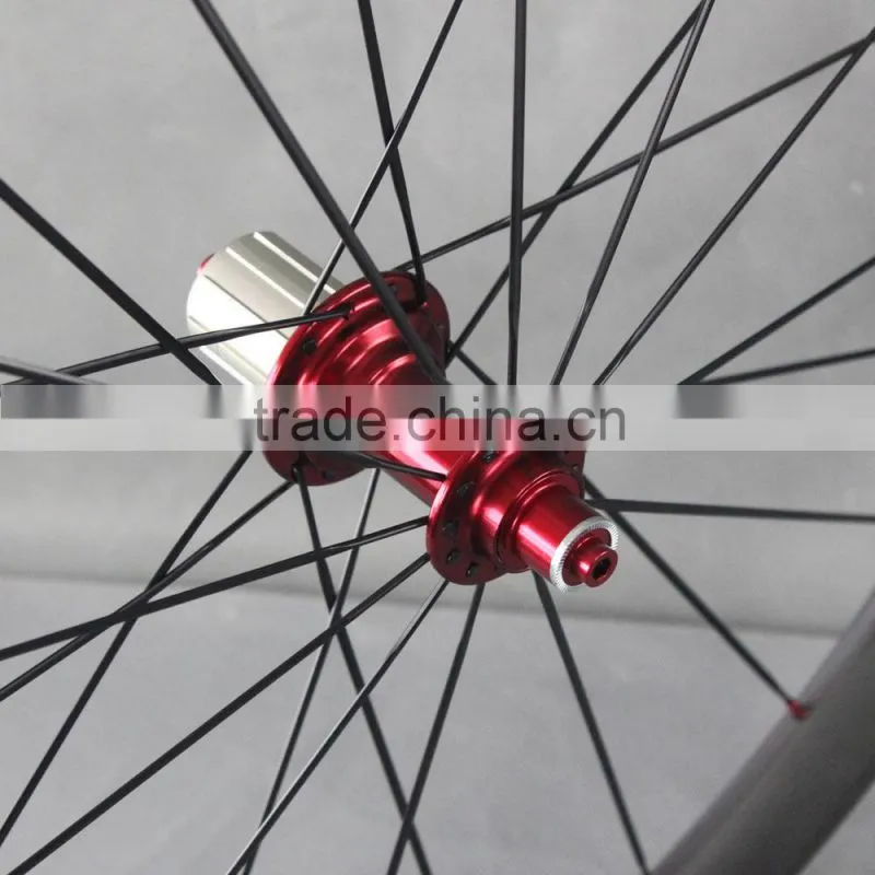 70C Pro carbon road bike wheelset,Tubeless 50mm clincher Road racing wheelset
