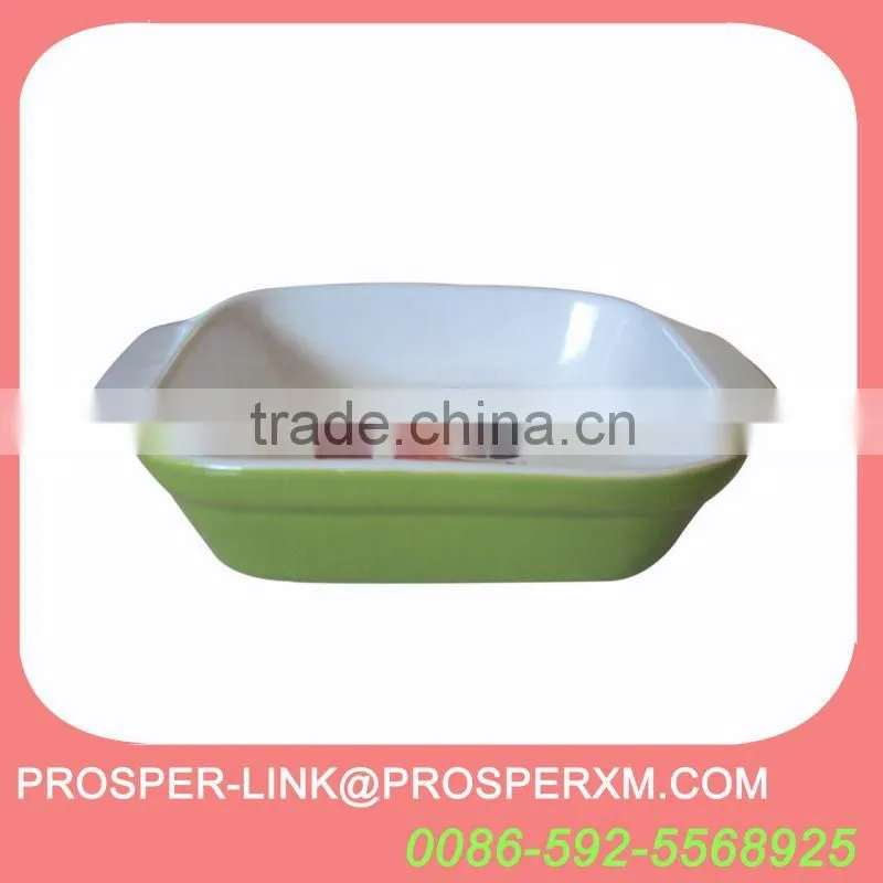 ceramic microwave baking pan