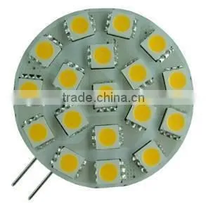 2.5W 18leds SMD 5050 G4 LED courtesy light for boat marine caravan