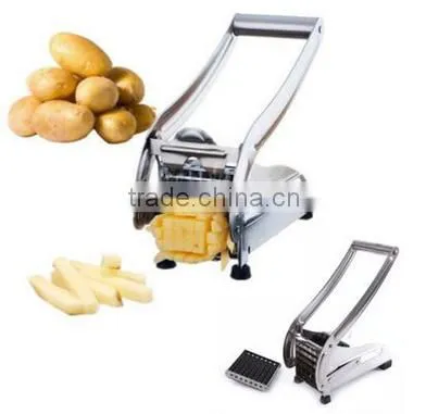 Manual potato chips maker machine
