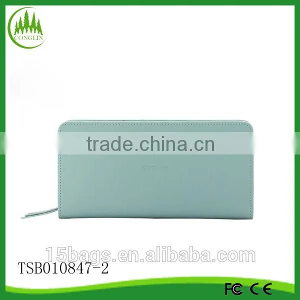 New product exquisite PU leather fashion China supplier ladies pu wallet