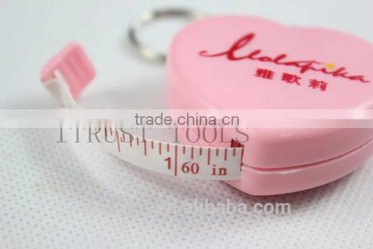mini Pink hearts Tape Measure MT1710