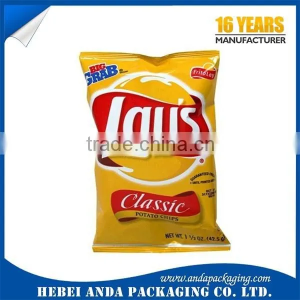 potato chips packaging film/plastic wrap film roll for food/ chips bag