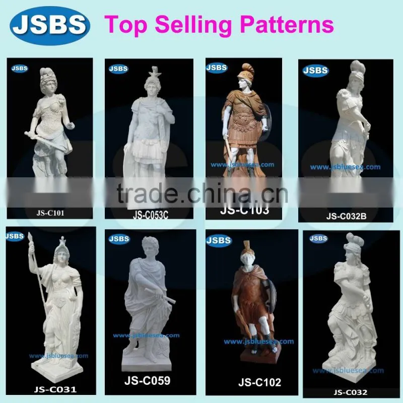 garden decoration white four seasons marble statues