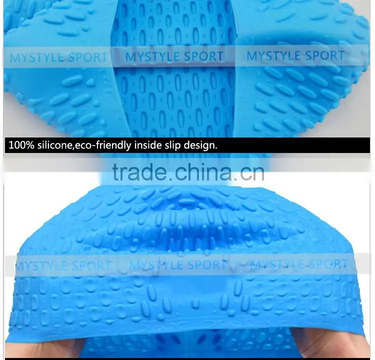 Cheap funny waterproof swimming caps for women