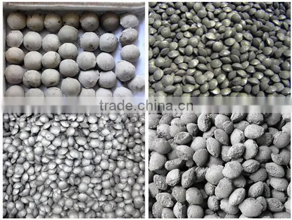 Pillow shape coke briquette machine