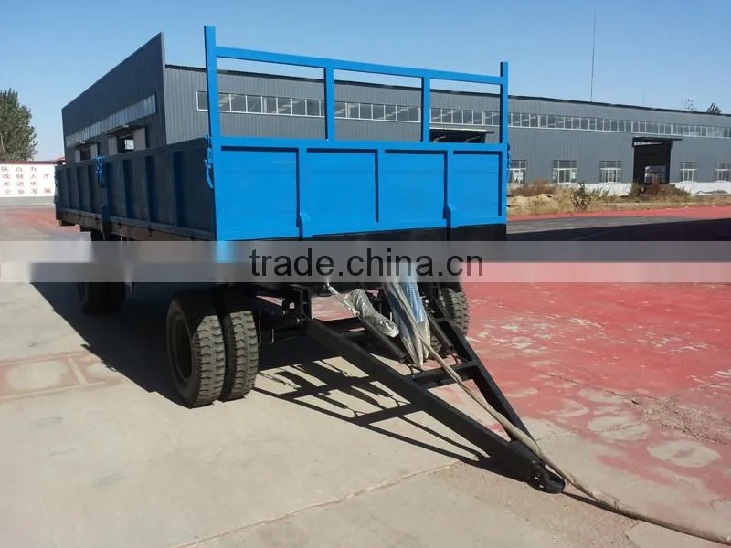 10 ton agricultural tractor hydraulic dump trailer