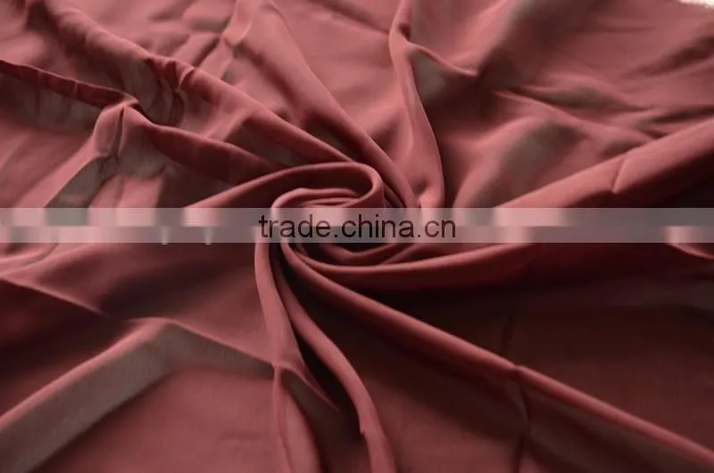 thick poly chiffon fabric ladies garment