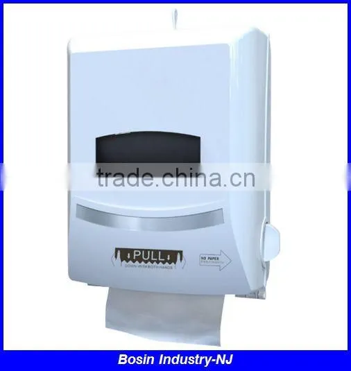 NJ-CD-8588B New Design Wall Mounted Black Auto Cut Tissue Dispenser