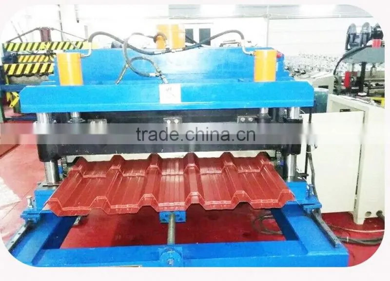 Durable in use best selling glazed steel roll forming machine