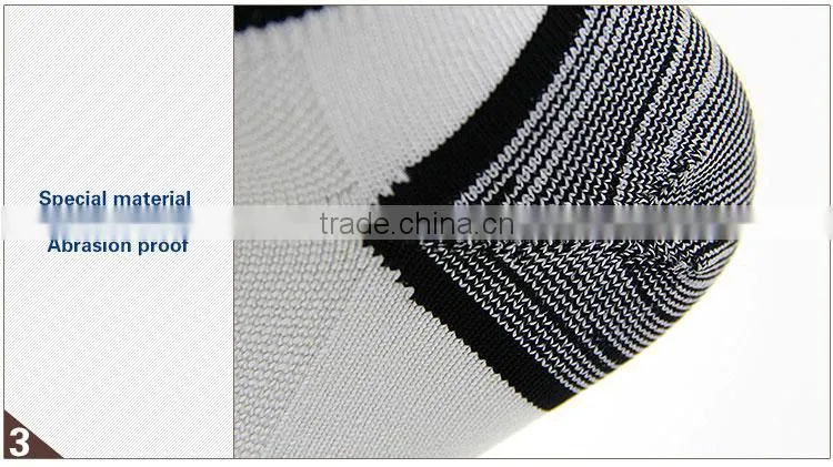 High quality non slip women white ankle socks