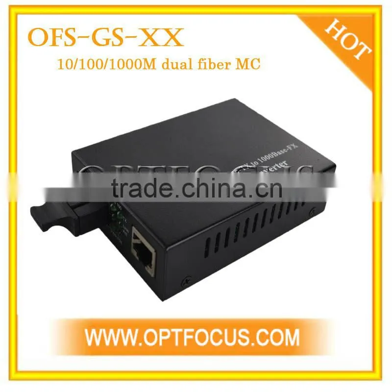 intelligent adaptive fast Ethernet media converter