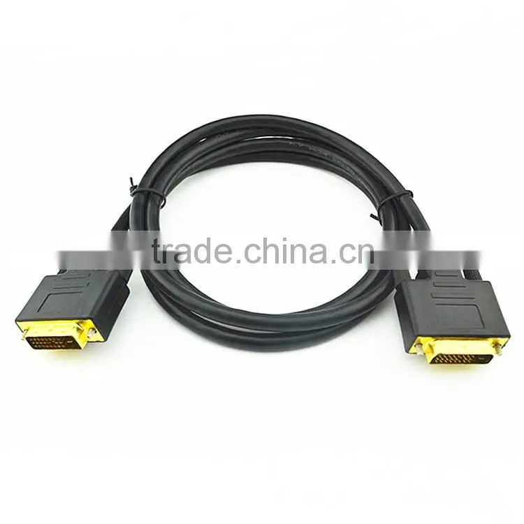 Manufacture supplier gold plated dvi cable 24+1 for projector