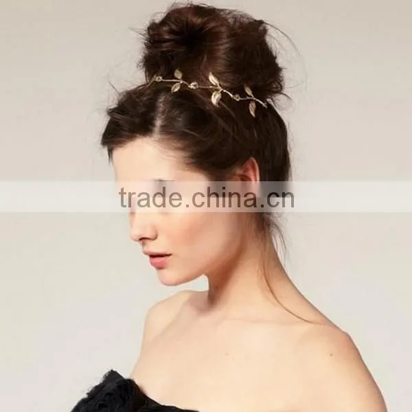 2014 wholesle Bohemia hemp rope diamond hair with hair color magnetic beads headband