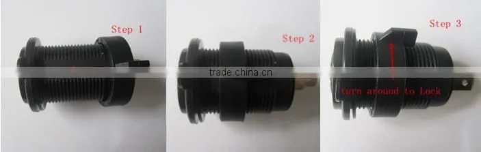Wholesale ac to car cigarette female socket power adapter car outlet splitter