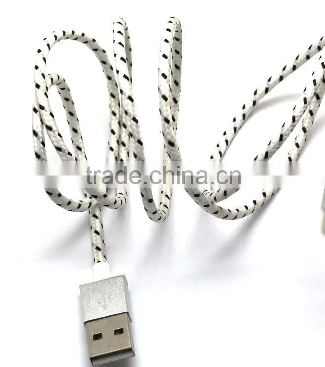 Hot sale1m 2m 3m fast charging usb cable for iphone 5s 5 6