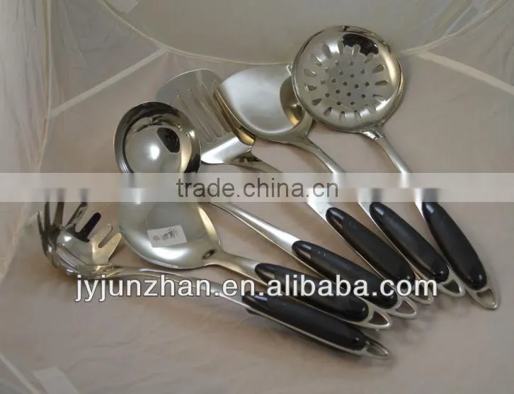 High mirror polishing Stainless Steel kitchen tools utensils made by Junzhan Factory directly and sell directly