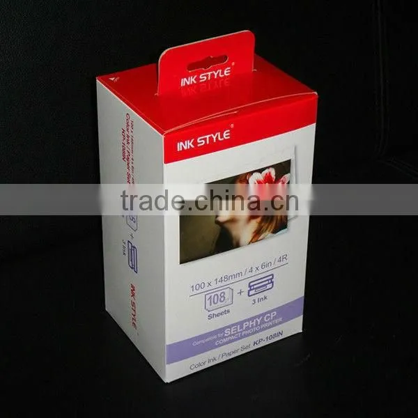 Inkstyle paper for selphy cp800 cp810 / KP-108in Suitable for Canon SELPHY