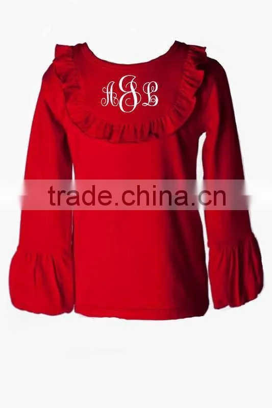 2015 New Sweet Kids Girls T-shirt Models Baby Children Toddler Natural Wholesale T-shirt