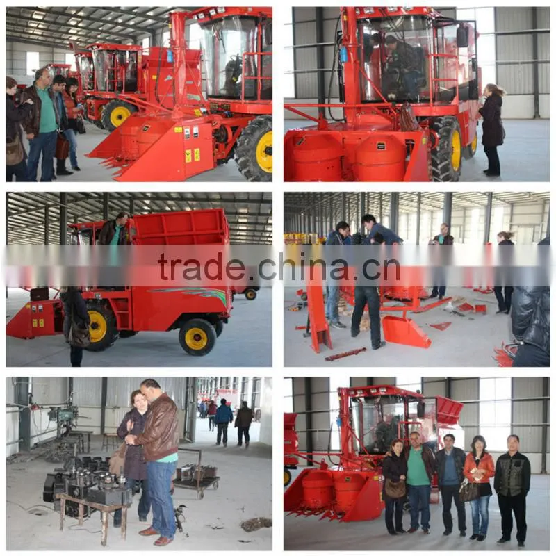 Good modern agricultural machinery 4QZ-1800 self-propelled mini corn harvester machine