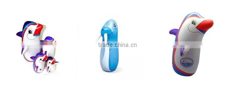2013 New design at very good factory cost plastic pvc air inflatable tumbler for advertisment and promotions