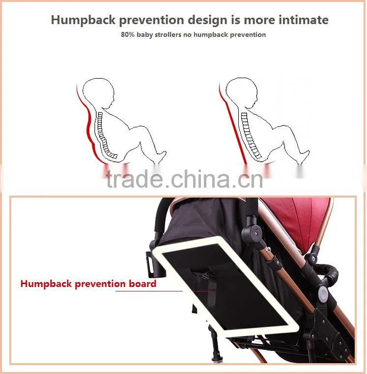 High View Folding Baby Stroller