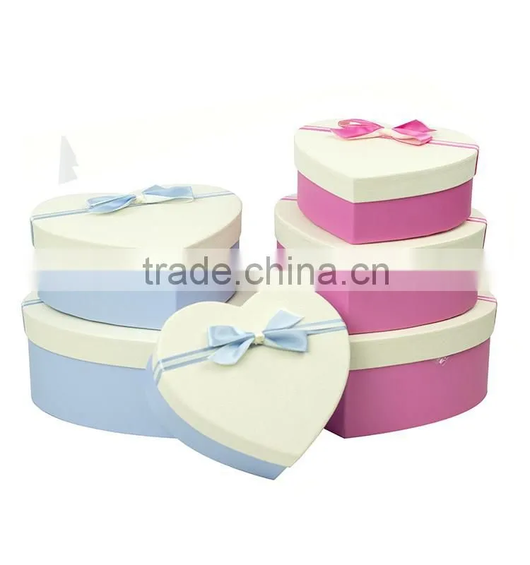 2016 fashion heart shape chocolate gift box