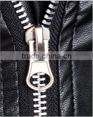 New fashion Men's jackets Short Slim Collar motorcycle leather jacket coat