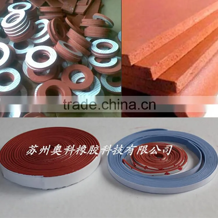 silicone foam extrusion/good elasticity silicone foam sealing Gasket