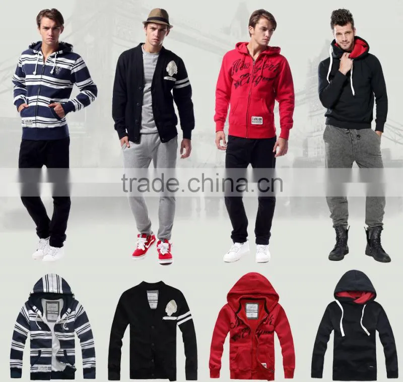 2015 new hot sales Korean Hedging for black hoodie