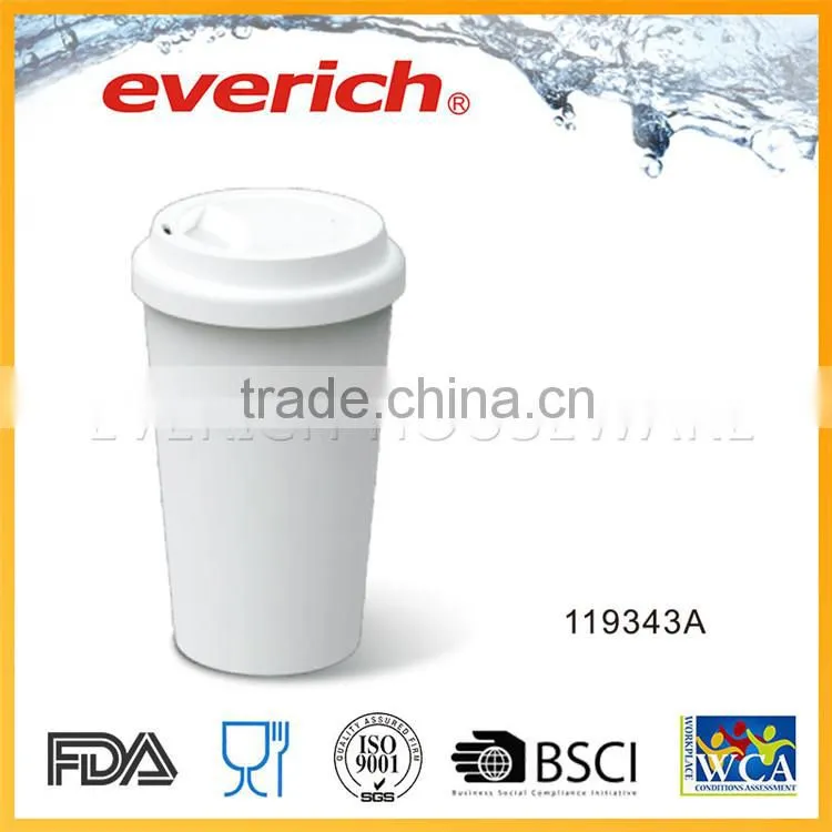 Resist High Temperature Eco-friendly Large Plastic Cup With Straw