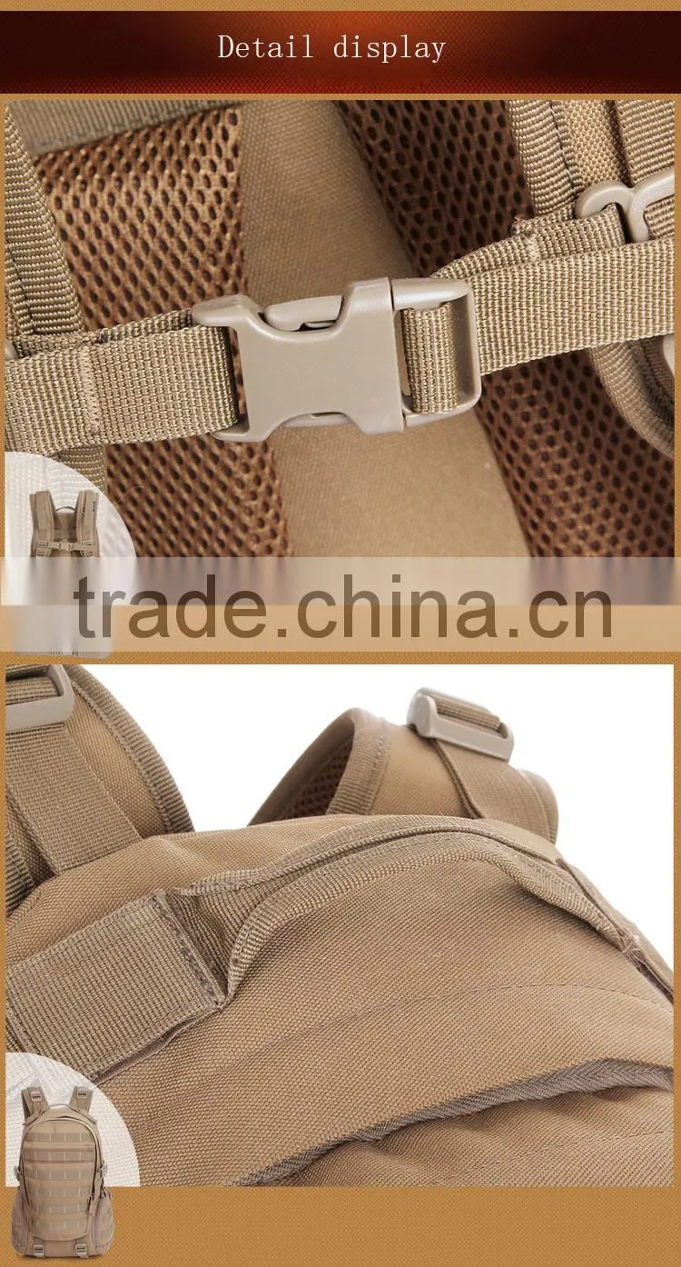 2015 New camouflage Military Tactical Backpack camping hiking backpack