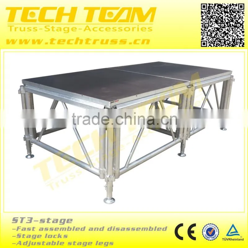 ST Construction Any Modelling wooden movable Stage