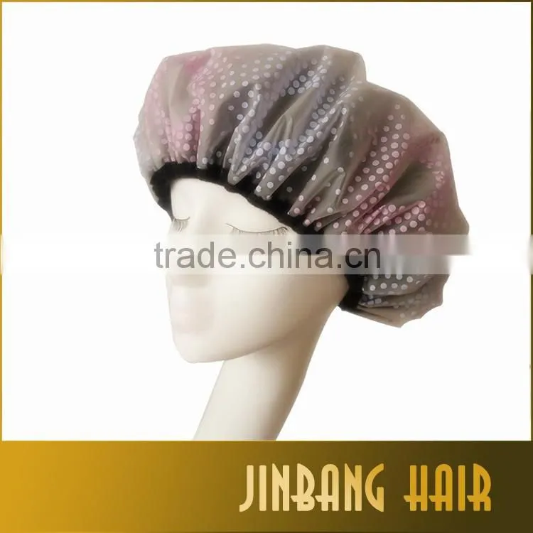 2016 New High Quality Night Sleep Cap Bonnet Hat For Long Hair Lady Girl Silk Hair Bonnet Nightcap