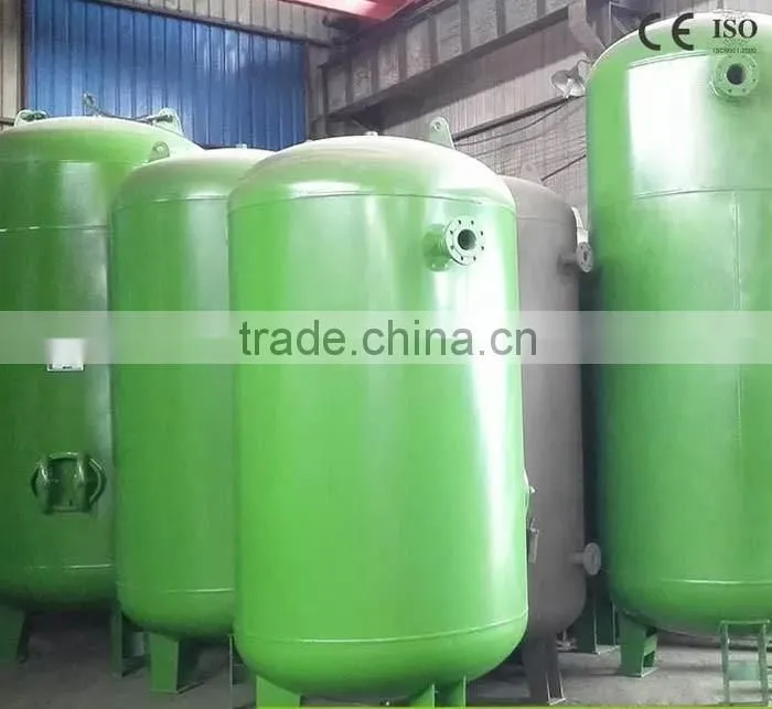 Compressed air tank for EPS machinery