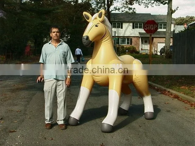 Inflatable huge horse